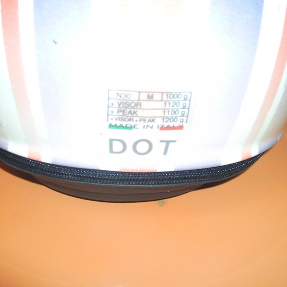 Nolan motorcycle helmet and face shield - Picture 4 of 6